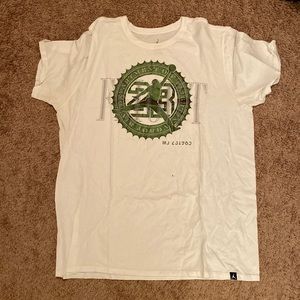 Pure Money Air Jordan white t shirt size XL